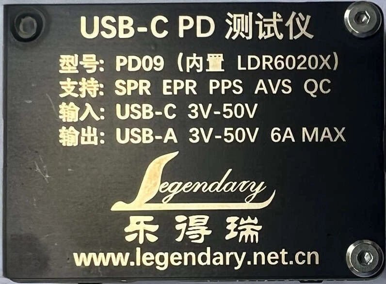 乐得瑞 PD-09 USB-C PD测试仪 使用心得-泰高技术